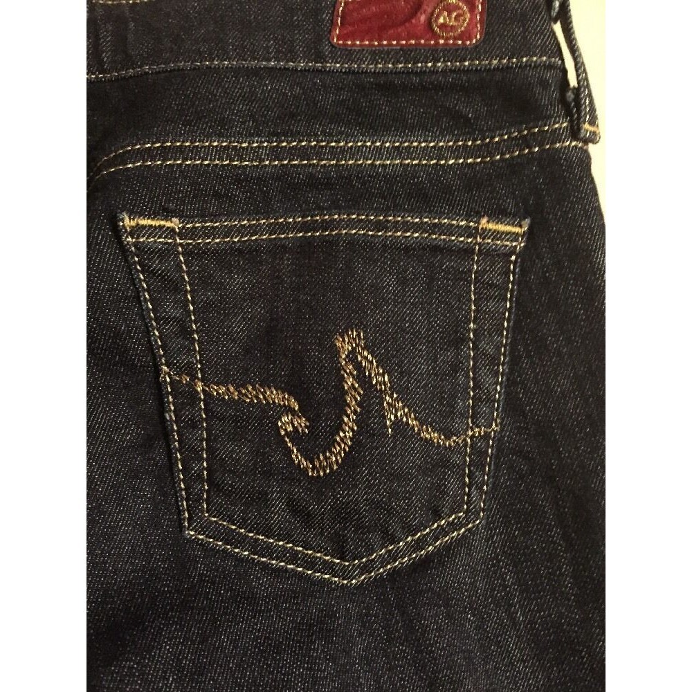 Adriano Goldschmied Women's Jeans The Club Boot Cut Metallic Stretch Size 28